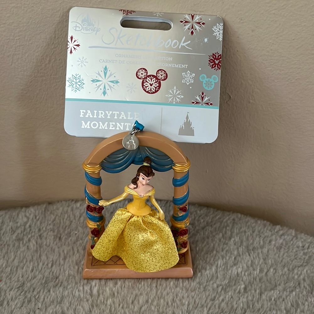 Disney beauty and the beast ornament brand new